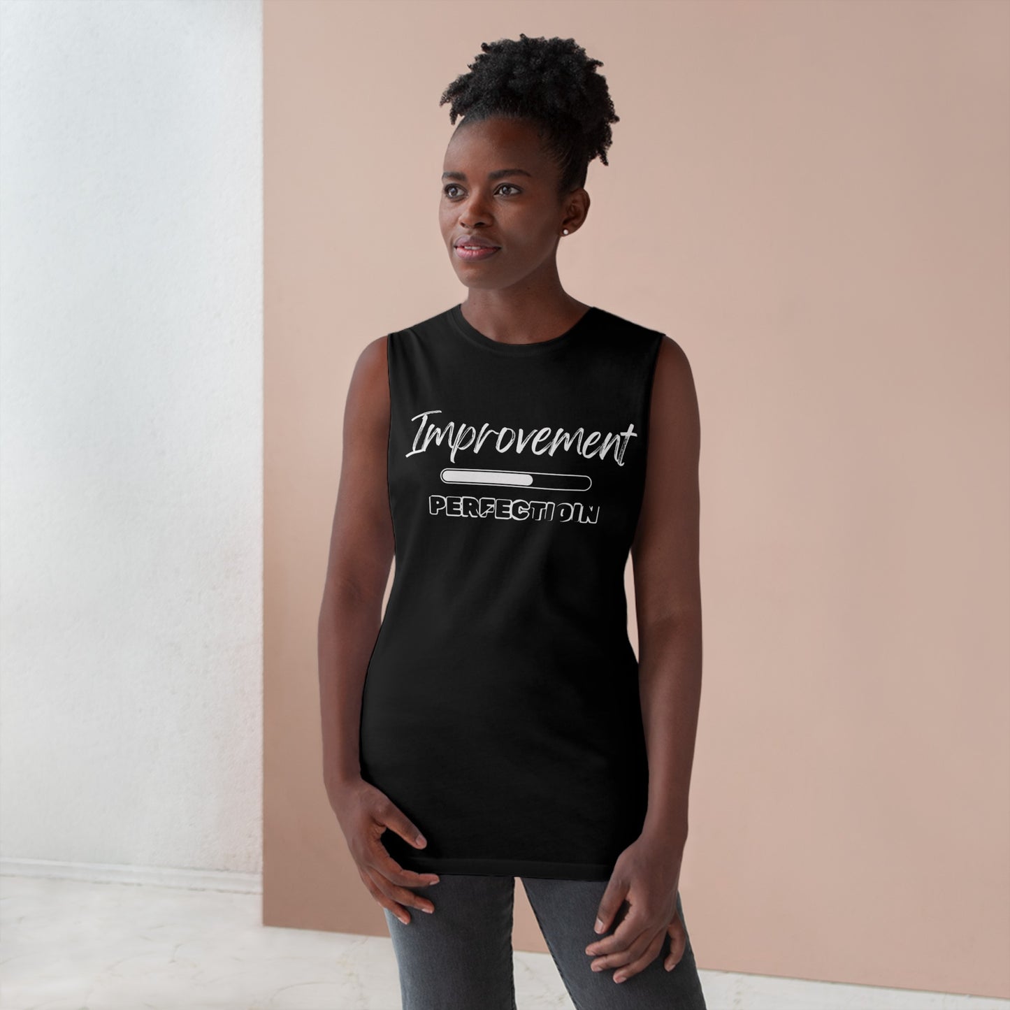 Improvement Over Perfection Unisex Barnard Tank