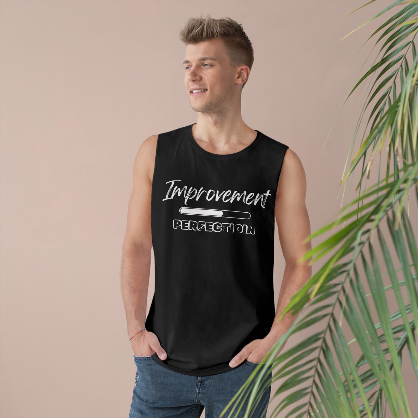 Improvement Over Perfection Unisex Barnard Tank