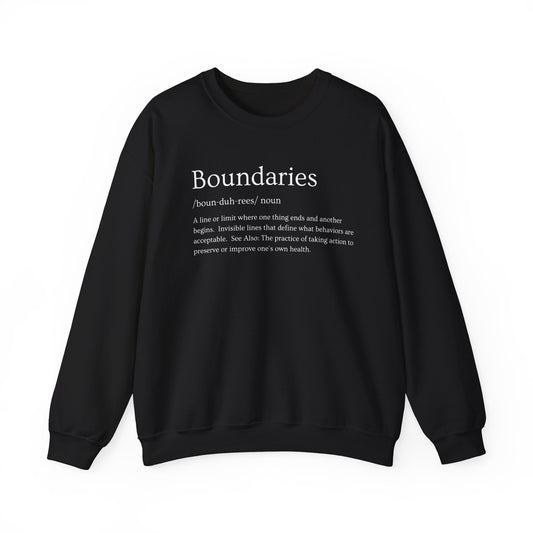 Boundaries Unisex Heavy Blend™ Crewneck Sweatshirt