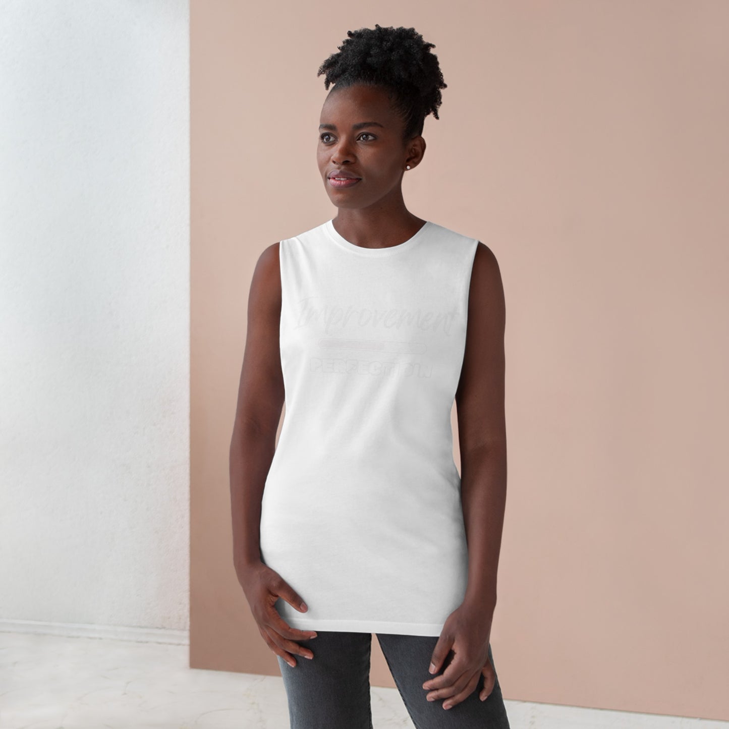 Improvement Over Perfection Unisex Barnard Tank